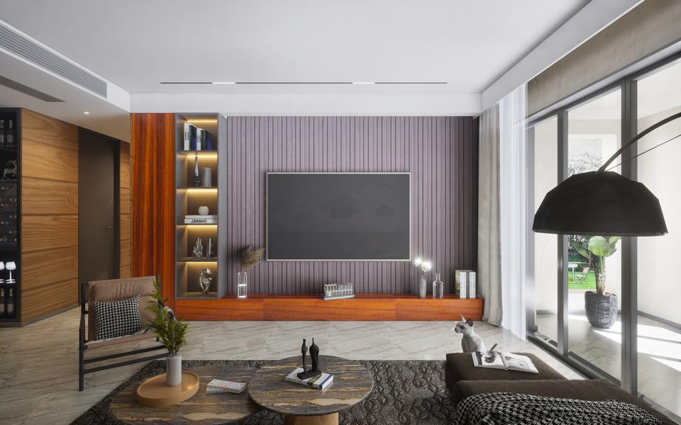 5302 GL Master Walnut 8 ft x 4 ft Woodgrains Gloss Finish Laminate - 0.8 mm