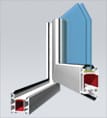 AD58 Casement Door (Inwards opening) System