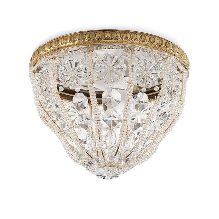 Crystal Dome Ceiling Light