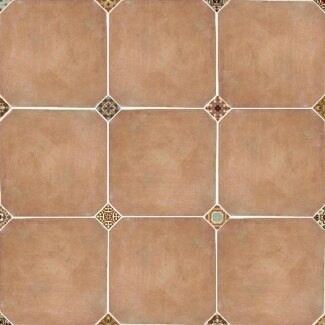 Hexagonal Terracotta Flooring