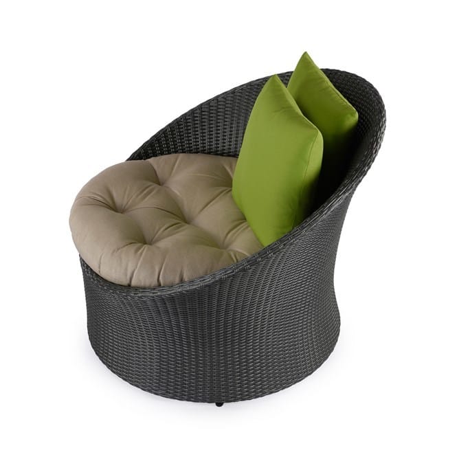 All Weather Polypeel Tub Chair, Loose Cushioned Seat