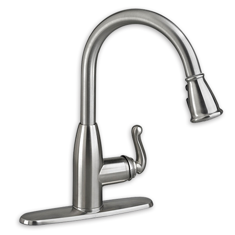 Symphony 1 Handle Pull Down High Arc Kitchen Faucet