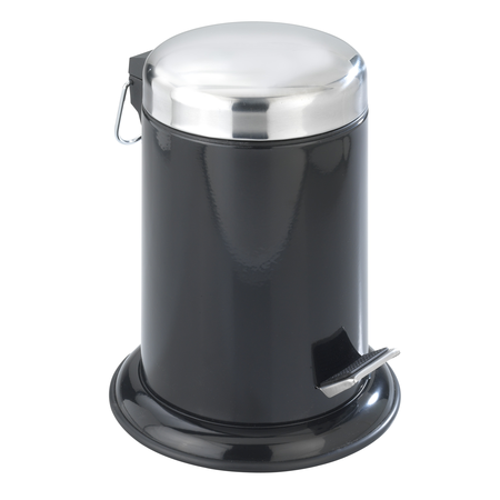 Cosmetic Pedal Bin Retoro Black 