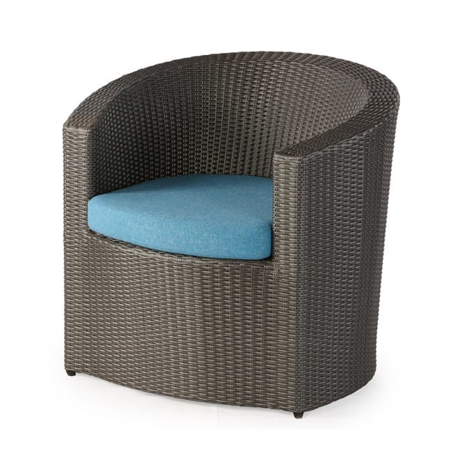 Lucia Outdoor Tubchair In Iron Grey