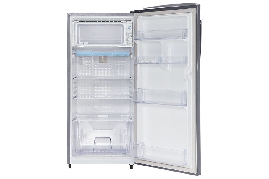 1 Door with Tempered Glass Shelf, 230 L 