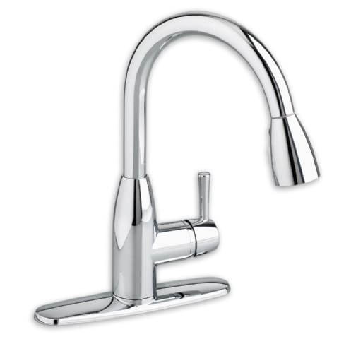 Fairbury 1-Handle Pull Down High-Arc Kitchen Faucet