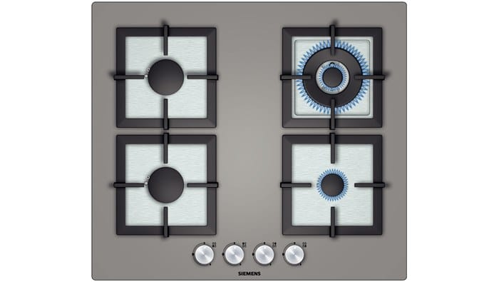 60cm, Hard Glass Gas Hob 